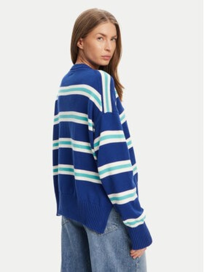 Guess Jeans Sweter W4BR09 Z3HM1 Niebieski Regular Fit