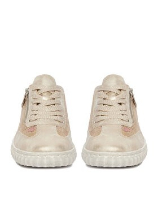 Rieker Sneakersy N0902-90 Złoty
