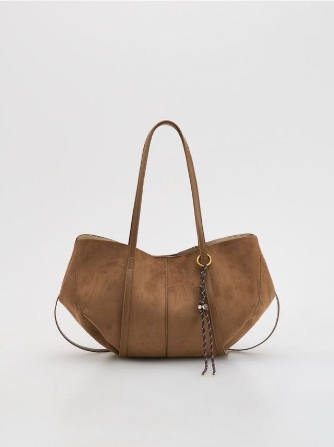 Torebka na ramię - brązowy