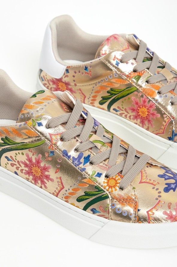 Sneakersy damskie skórzane BALDININI