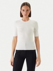 Morgan Bluzka 242-MENTHE Écru Slim Fit