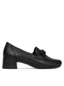 Rieker Loafersy 41660-00 Czarny