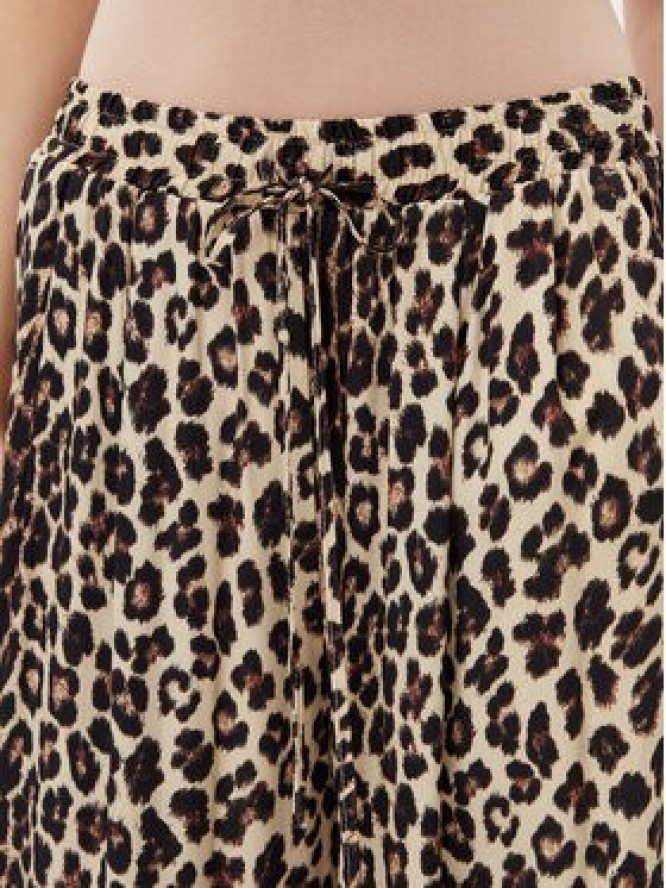 ViCOLO Spodnie materiałowe TD1432 Beżowy Relaxed Fit