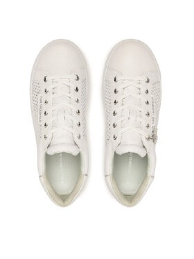 KARL LAGERFELD Sneakersy KL62577N Biały