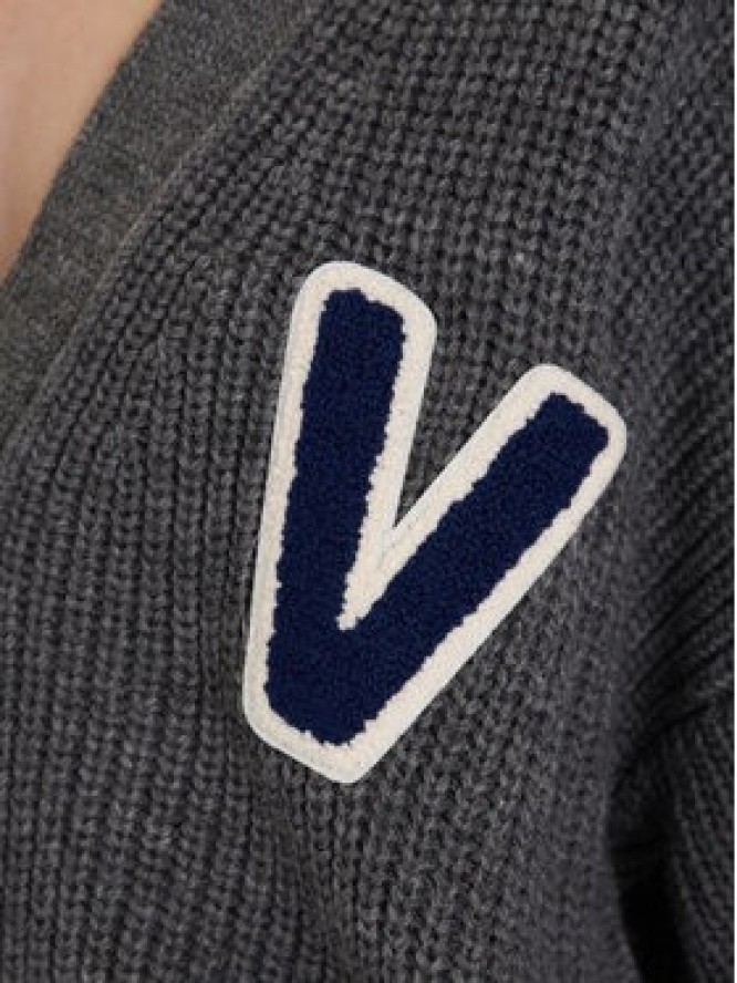 ViCOLO Kardigan 55072F Szary Regular Fit