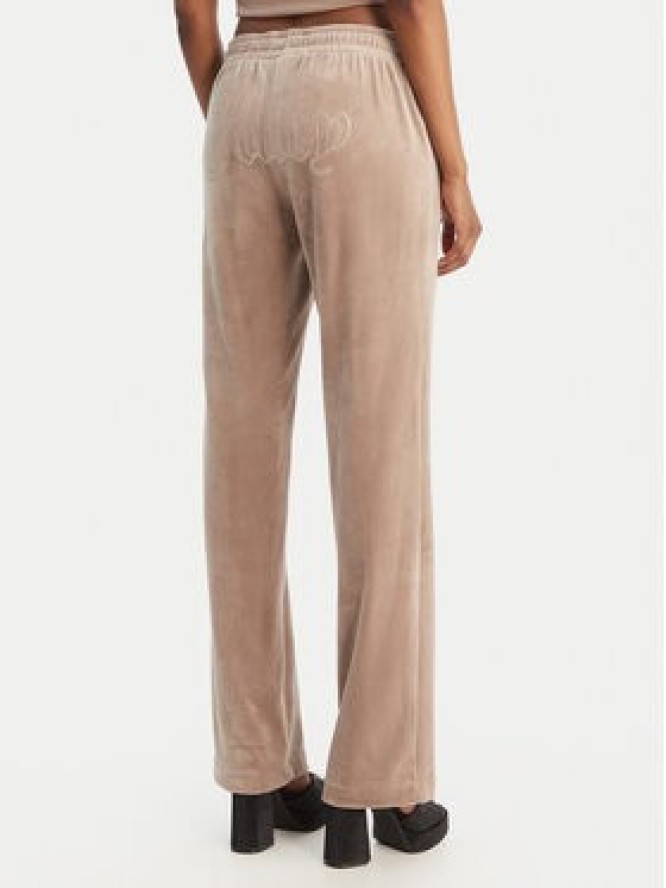 Juicy Couture Spodnie dresowe Tina JCWBJ126327 Beżowy Straight Leg