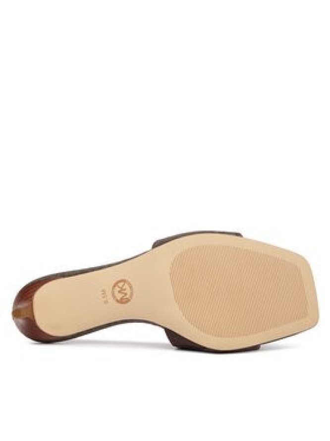 MICHAEL Michael Kors Klapki Elyse 40F5EYMP1B Brązowy