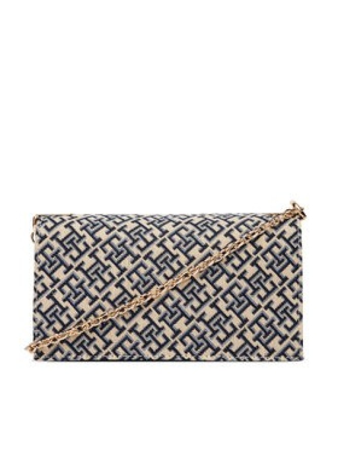 Tommy Hilfiger Torebka Th Her Chain Cross Jacqu AW0AW18637 Granatowy