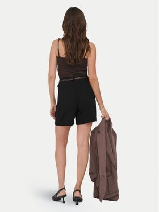 ONLY Szorty materiałowe Siesta 15367413 Czarny Regular Fit