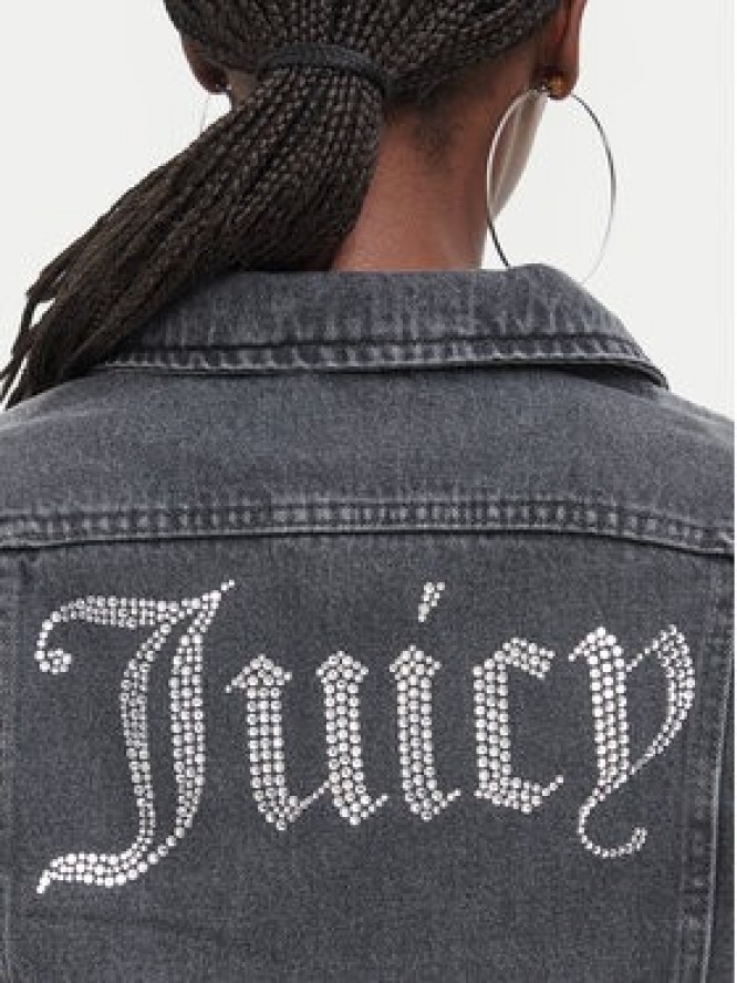 Juicy Couture Kurtka jeansowa JCDIJ126957 Szary Regular Fit