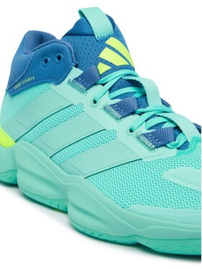 adidas Buty halowe Court Stabil KJ3665 Turkusowy