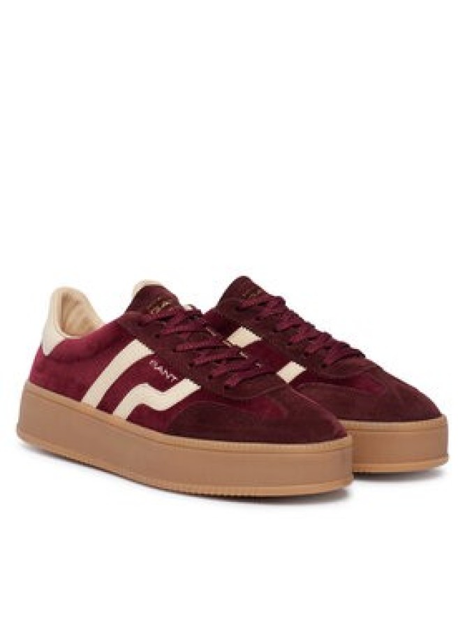 Gant Sneakersy Cuzmani 33538354 Bordowy