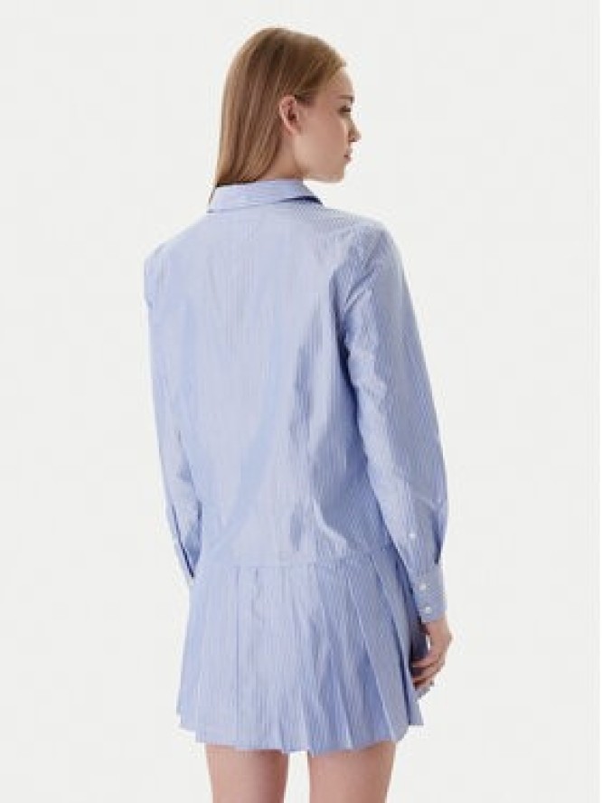 Tommy Jeans Sukienka koszulowa Party DW0DW22635 Niebieski Regular Fit