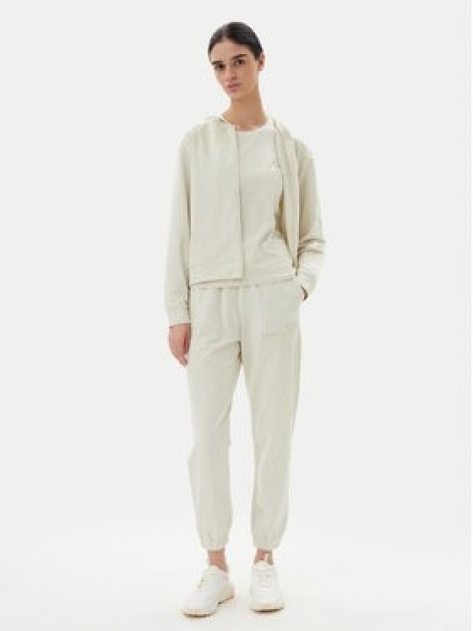 EA7 Emporio Armani Spodnie dresowe 7W000480 AF13135 U1112 Beżowy Regular Fit