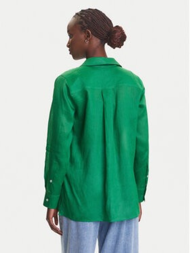 Marella Koszula Agamia 2513111052 Zielony Relaxed Fit