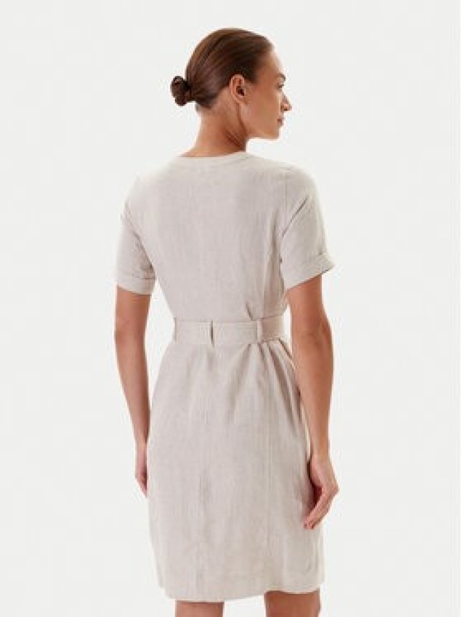 Tatuum Sukienka koszulowa Sofori T2509.204 Beżowy Regular Fit