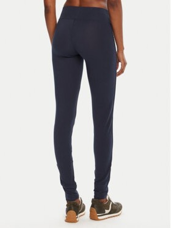 Tommy Hilfiger Legginsy UW0UW00563 Granatowy Slim Fit