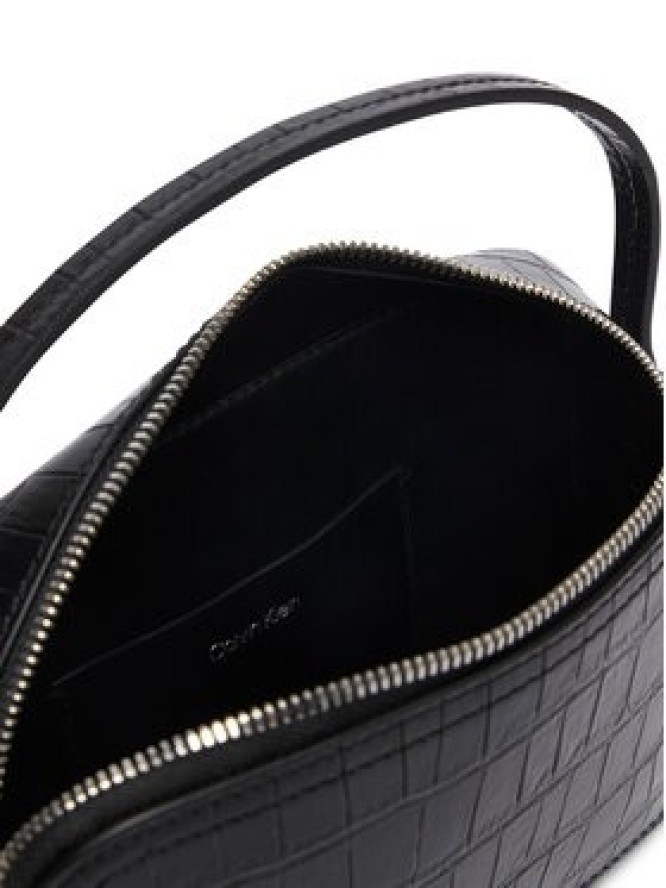 Calvin Klein Torebka Ck Croc Camera Bag LV04F3905G Czarny