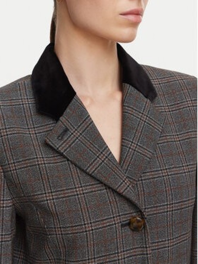 Marella Marynarka Colono 2623046034 Szary ciemny Regular Fit