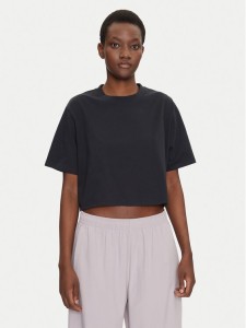 Under Armour T-Shirt Rival 1389721 Czarny Loose Fit