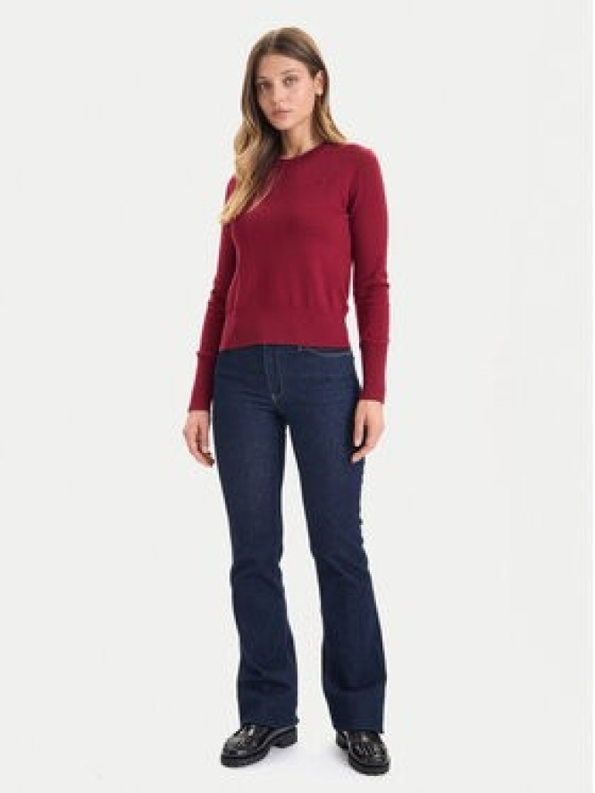 Guess Jeans Sweter W4BR83 Z3HO2 Czerwony Regular Fit