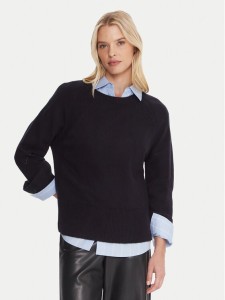 Marella Sweter Alaska 2525366102 Granatowy Regular Fit