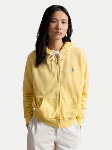 Polo Ralph Lauren Bluza 211971693502 Żółty jasny Relaxed Fit