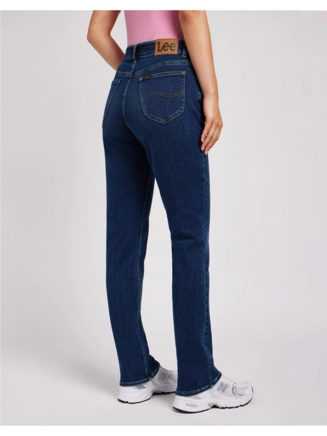 LEE DAMSKIE SPODNIE JEANSOWE ULC STRAIGHT GREET THE DAY 112350785 L35W016200
