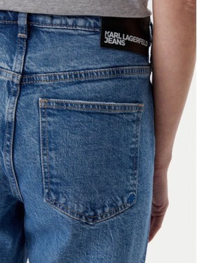 Karl Lagerfeld Jeans Jeansy A1W10122 Niebieski Mom Fit