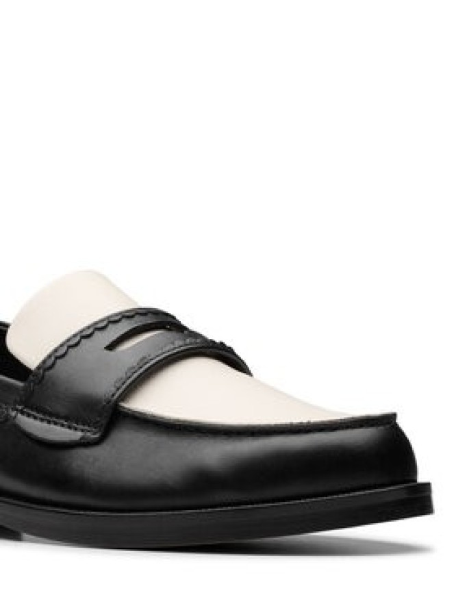 Clarks Mokasyny Straven Edge 26181270 Czarny