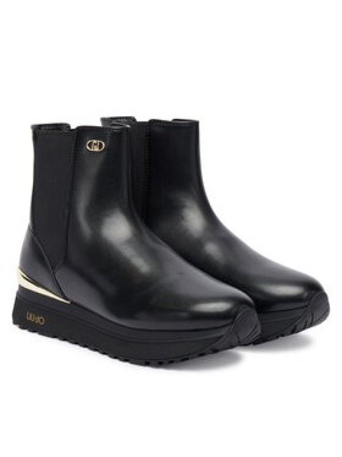 Liu Jo Sztyblety Maxi Wonder 95 BF5001 PX241 Czarny