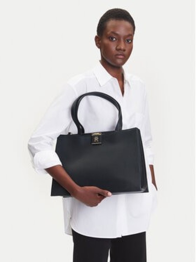 Tommy Hilfiger Torebka Th Her Tote AW0AW17191 Czarny