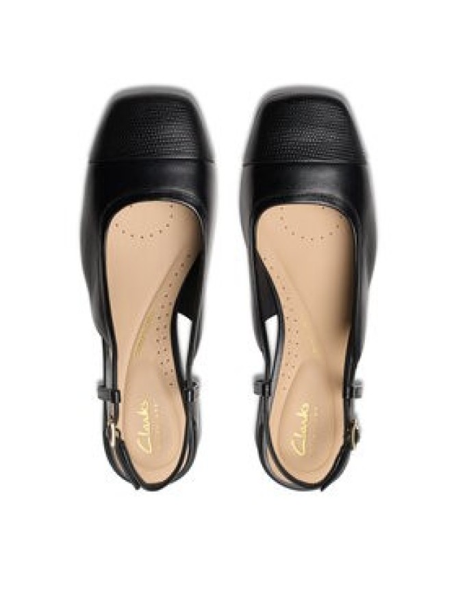 Clarks Czółenka Nyta45 Sling 26181320 Czarny