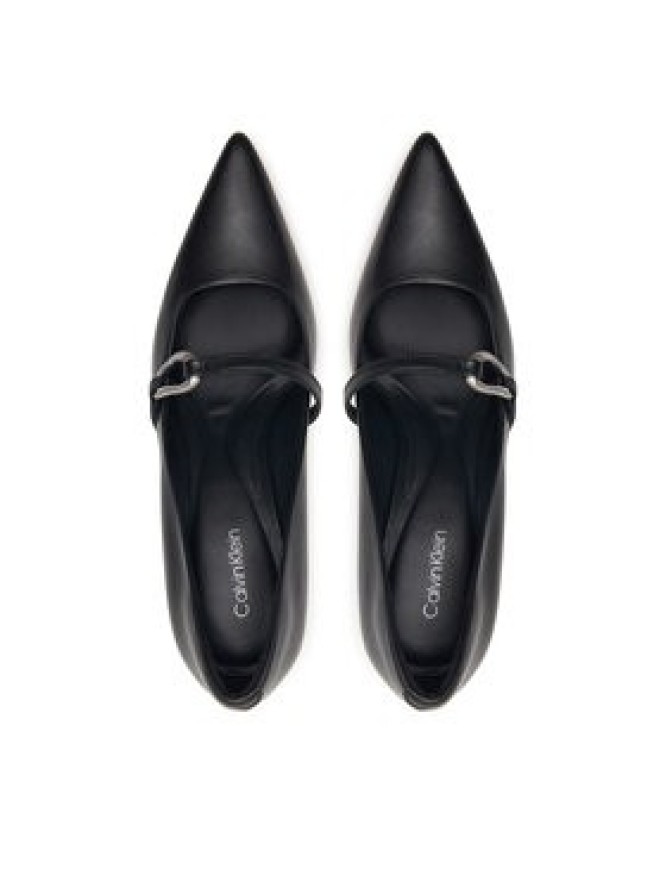 Calvin Klein Szpilki Ess Stiletto 90 Hdw Lth HW0HW03303 Czarny