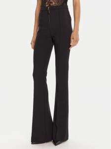 Elisabetta Franchi Spodnie materiałowe PA-122-56E2-V290 Czarny Regular Fit