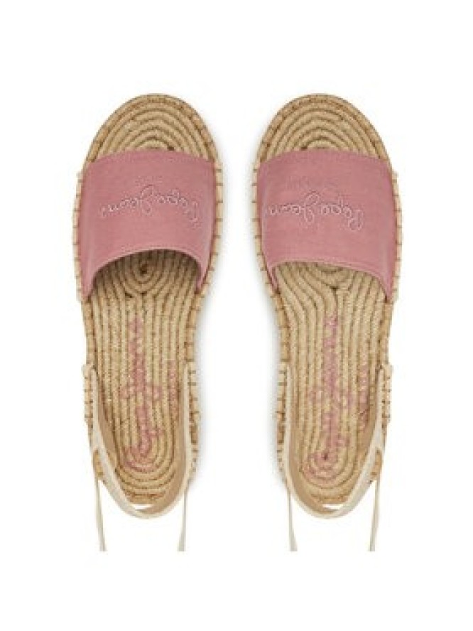 Pepe Jeans Espadryle PLS90684 Różowy