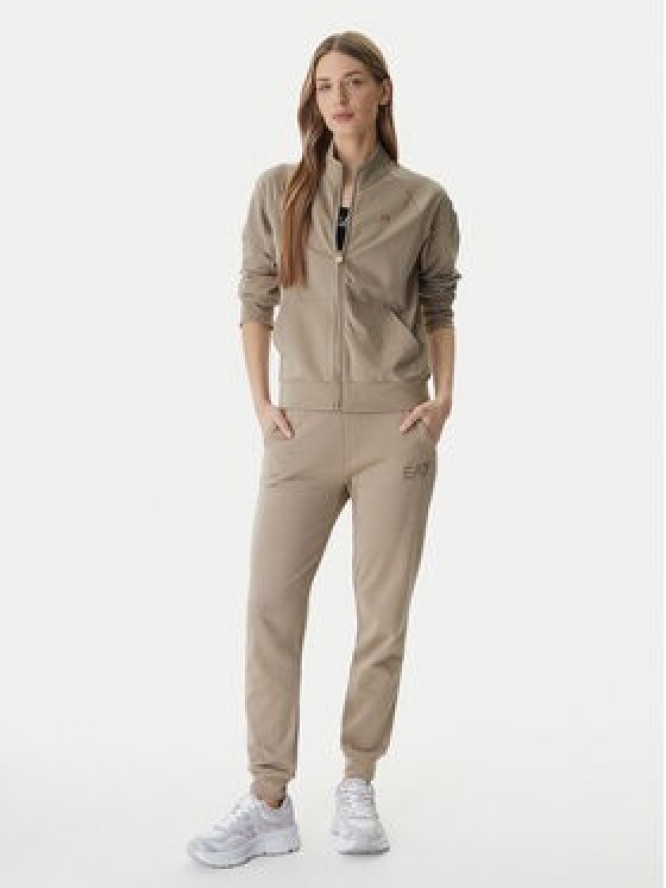 EA7 Emporio Armani Bluza 7W000457 AF13135 Brązowy Regular Fit