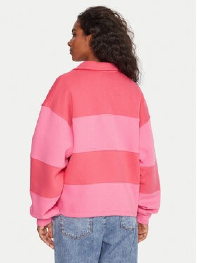 Roxy Bluza Cross Your Mind ERJFT05015 Różowy Boxy Fit