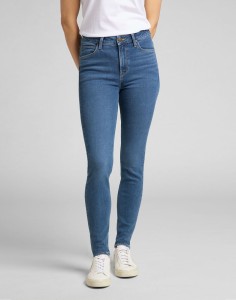 LEE SCARLETT HIGH DAMSKIE SPODNIE JEANSOWE JEANSY MID MADISON L626QDDM 112140398