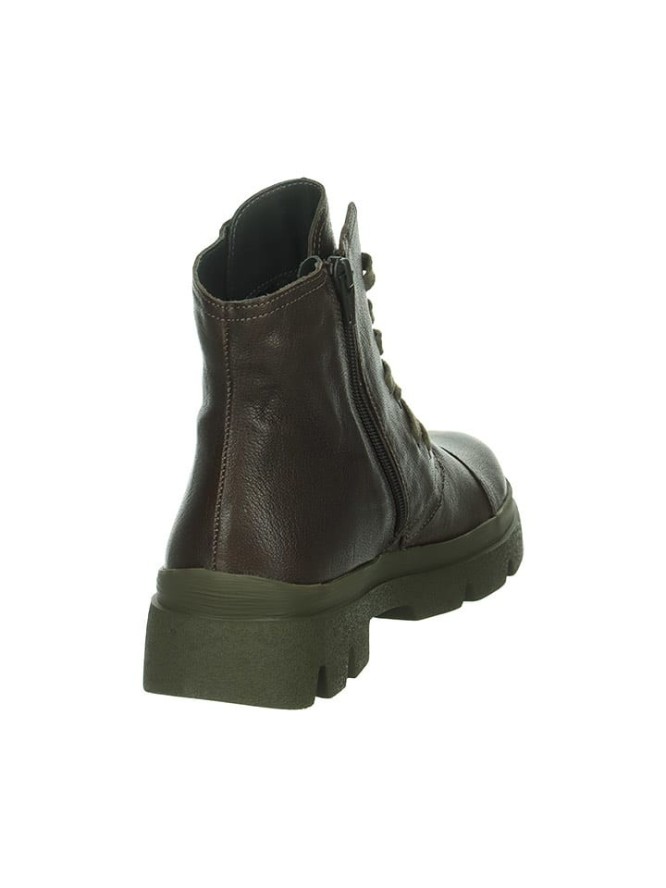 Think! Skórzane botki w kolorze brązowym rozmiar: 37,5