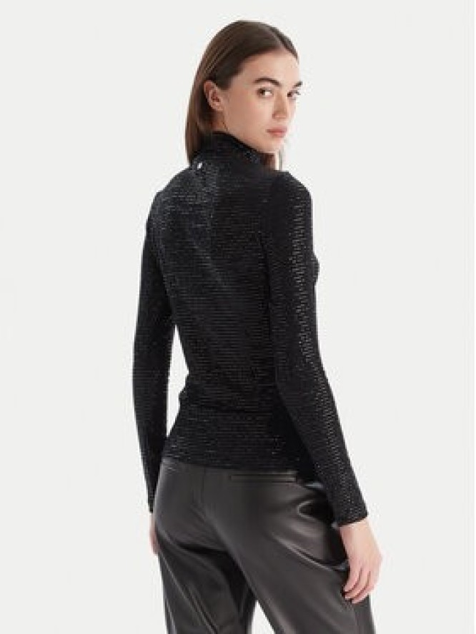 HUGO Bluzka Drisila 50547367 Czarny Regular Fit