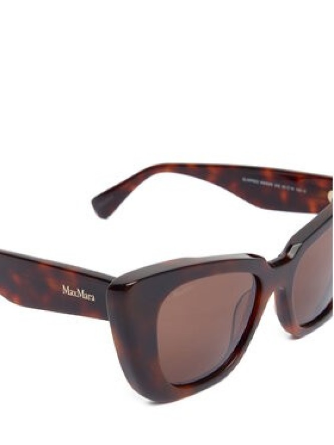 Max Mara Okulary przeciwsłoneczne Glimpse5 MM0099 52E Brązowy