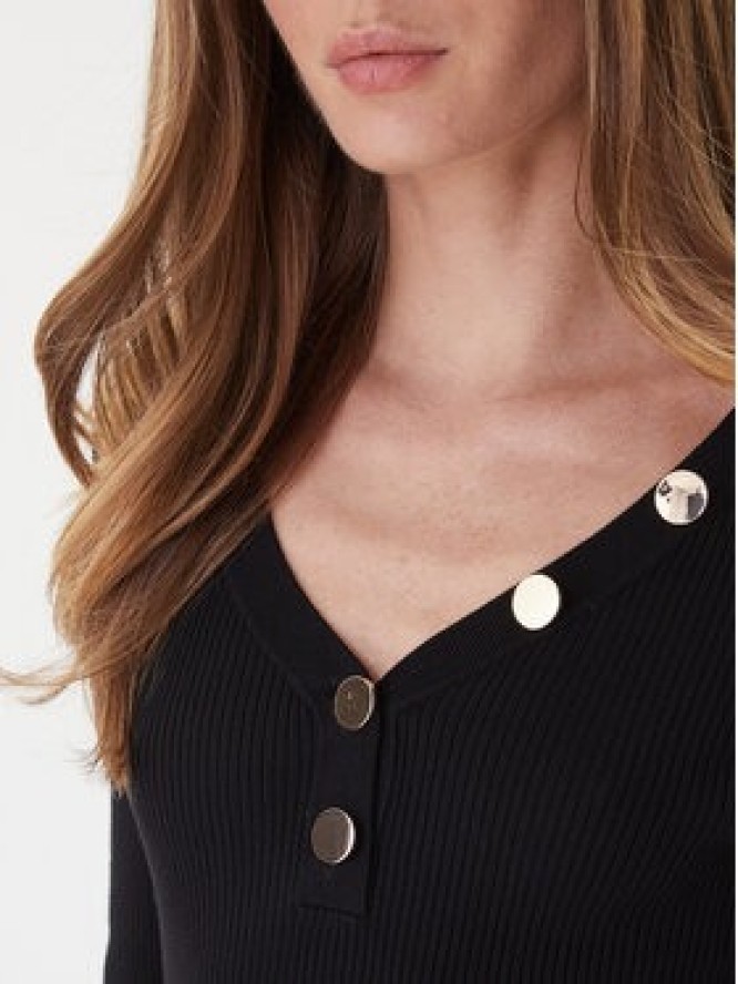 Morgan Sweter 201-MBANBI.N Czarny Slim Fit