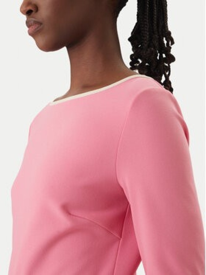 Rinascimento Sukienka koktajlowa CFC0127991003 Różowy Slim Fit