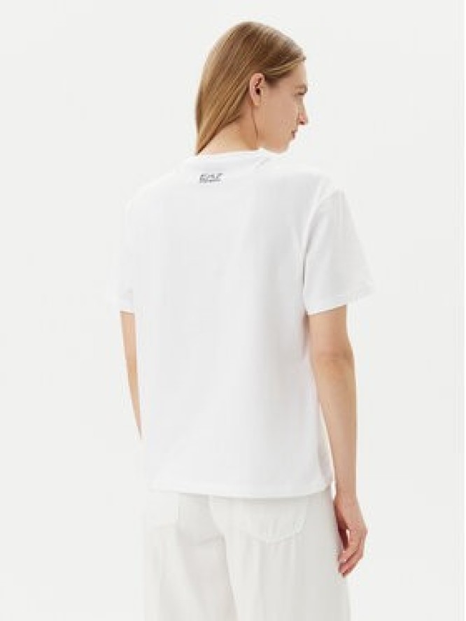 EA7 Emporio Armani T-Shirt 7W000491 AF12957 U0002 Biały Regular Fit