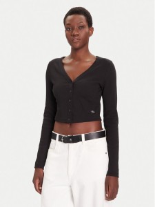 Calvin Klein Jeans Kardigan LV047C204G Czarny Regular Fit