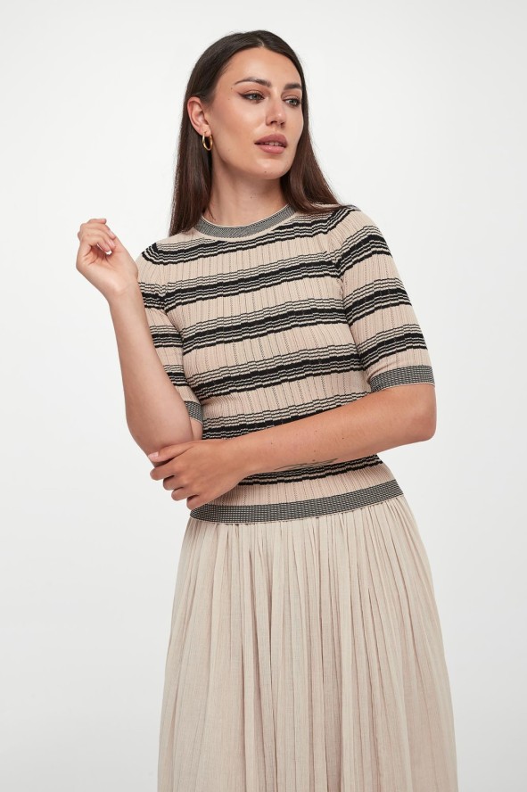 Sweter damski z krótkim rękawem Leda WEEKEND MAX MARA