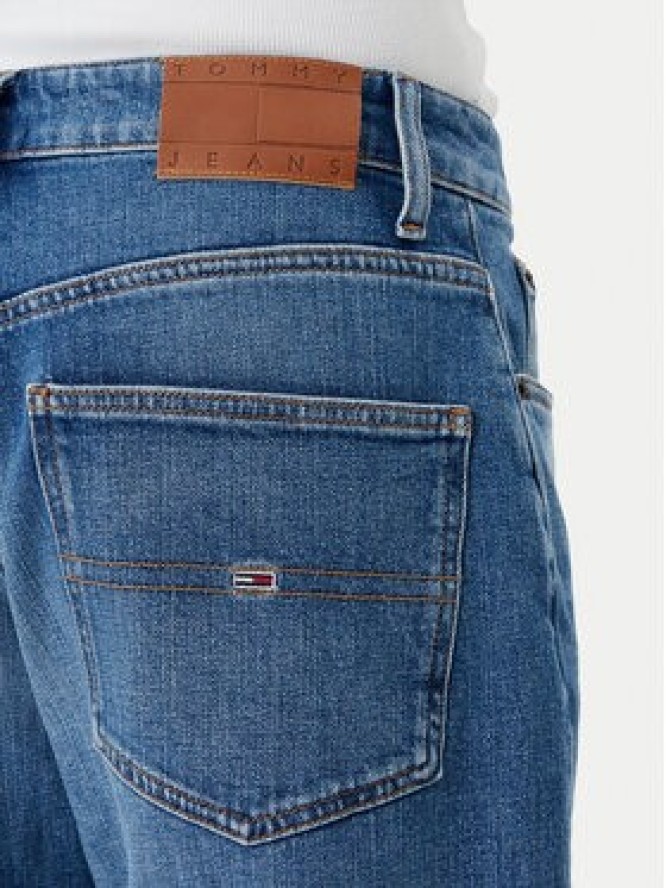 Tommy Jeans Jeansy Mia DW0DW20062 Granatowy Relaxed Fit