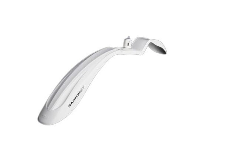 Błotniki Simpla Raptor 1 24-29" Białe plastikowe przód+tył