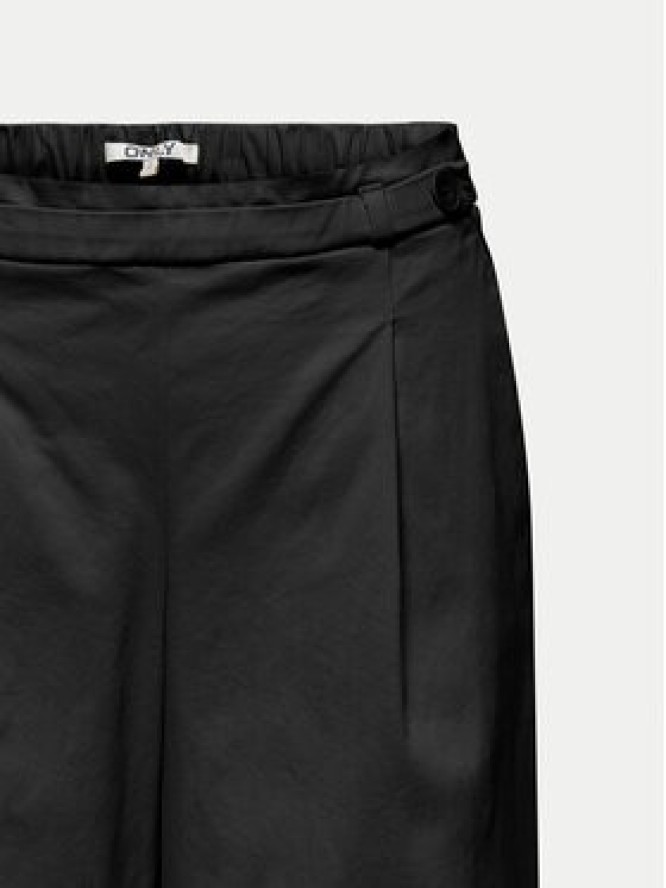 ONLY Spodnie materiałowe Stella 15338662 Czarny Wide Leg